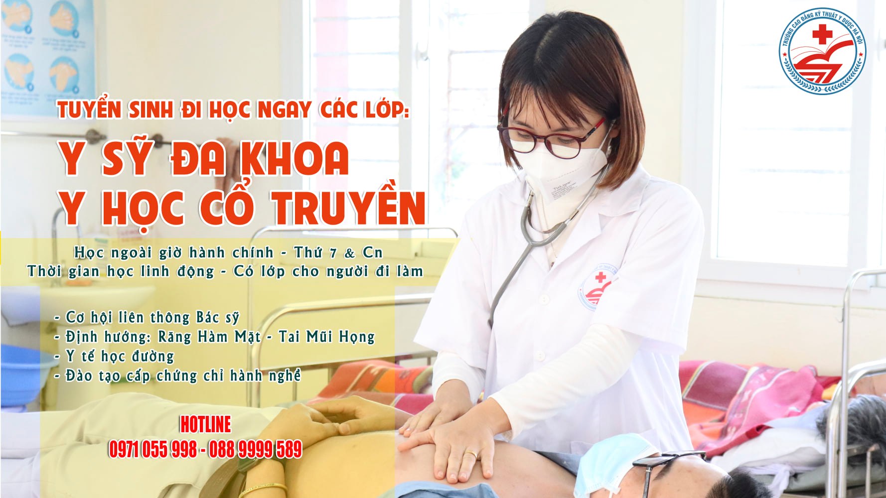 Thông báo tuyển sinh lớp chuyển đổi văn bằng 2 Y sỹ đa khoa